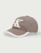 CALVIN KLEIN бейзболна шапка дамска бежова LV04F5092G