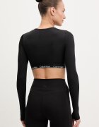 CALVIN KLEIN блуза с дълги ръкави дамска черна LV00Q61128