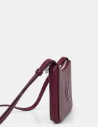 CALVIN KLEIN чанта crossbody дамска бордо LV04F1125G
