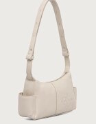CALVIN KLEIN чанта crossbody дамска от имитация на кожа бежова LV04F3687G