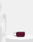 CALVIN KLEIN чанта crossbody дамска от имитация на кожа бордо LV04F3220G