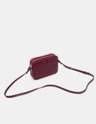 CALVIN KLEIN чанта crossbody дамска от имитация на кожа бордо LV04F3328G