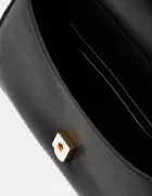 CALVIN KLEIN чанта crossbody дамска от имитация на кожа черна LV04F3172G