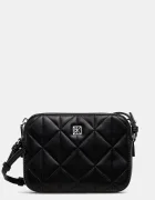 CALVIN KLEIN чанта crossbody дамска от имитация на кожа черна LV04F3328G