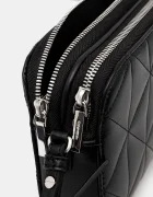 CALVIN KLEIN чанта crossbody дамска от имитация на кожа черна LV04F3328G