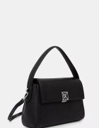 CALVIN KLEIN чанта crossbody дамска от имитация на кожа черна LV04F3425G