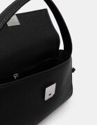 CALVIN KLEIN чанта crossbody дамска от имитация на кожа черна LV04F3425G