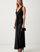 CALVIN KLEIN чанта crossbody дамска от имитация на кожа черна LV04F3679G