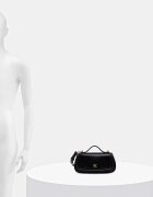 CALVIN KLEIN чанта crossbody дамска от имитация на кожа черна LV04F3679G