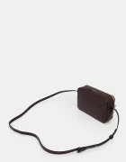CALVIN KLEIN чанта crossbody дамска от имитация на кожа кафява LV04F3268G