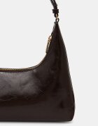 CALVIN KLEIN чанта crossbody дамска от имитация на кожа кафява LV04F3737G