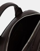 CALVIN KLEIN чанта crossbody дамска от имитация на кожа кафява LV04F3895G