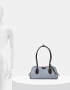 CALVIN KLEIN чанта дамска от деним синя LV04F3830G