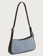 CALVIN KLEIN чанта дамска от деним синя LV04F3883G