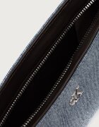 CALVIN KLEIN чанта дамска от деним синя LV04F3883G