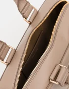 CALVIN KLEIN чанта дамска от имитация на кожа бежова LV04F3411G