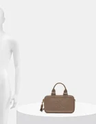CALVIN KLEIN чанта дамска от имитация на кожа бежова LV04F3411G