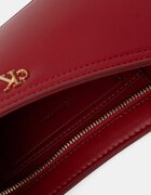 CALVIN KLEIN чанта дамска от имитация на кожа бордо LV04F3170G