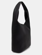 CALVIN KLEIN чанта дамска от имитация на кожа черна LV04F3596G