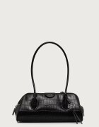 CALVIN KLEIN чанта дамска от имитация на кожа черна LV04F3780G