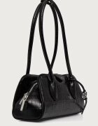 CALVIN KLEIN чанта дамска от имитация на кожа черна LV04F3780G