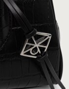 CALVIN KLEIN чанта дамска от имитация на кожа черна LV04F3780G