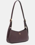 CALVIN KLEIN чанта дамска от имитация на кожа виолетова LV04F3170G