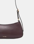 CALVIN KLEIN чанта дамска от имитация на кожа виолетова LV04F3170G