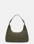CALVIN KLEIN чанта дамска от имитация на кожа зелена LV04F3272G