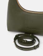 CALVIN KLEIN чанта дамска от имитация на кожа зелена LV04F3272G