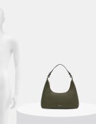CALVIN KLEIN чанта дамска от имитация на кожа зелена LV04F3272G