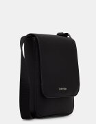CALVIN KLEIN Чанта през рамо мъжка от имитация на кожа черна LV04D1226G