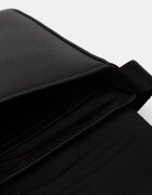 CALVIN KLEIN Чанта през рамо мъжка от имитация на кожа черна LV04D1226G