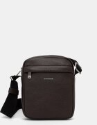 CALVIN KLEIN чанта през рамо мъжка от имитация на кожа кафява LV04D3160G