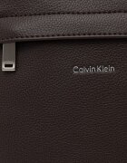 CALVIN KLEIN чанта през рамо мъжка от имитация на кожа кафява LV04D3160G