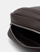 CALVIN KLEIN чанта през рамо мъжка от имитация на кожа кафява LV04D3160G