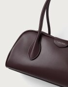 CALVIN KLEIN чанта тип багета дамска от имитация на кожа бордо LV04F3369G