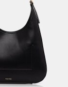 CALVIN KLEIN чанта тип хобо дамска от имитация на кожа черна LV04F3522G