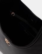 CALVIN KLEIN чанта тип хобо дамска от имитация на кожа черна LV04F3522G