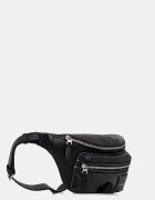 CALVIN KLEIN чанта за кръста мъжка от имитация на кожа черна LV04D3427G
