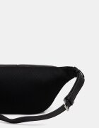CALVIN KLEIN чанта за кръста мъжка от имитация на кожа черна LV04D3427G