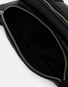 CALVIN KLEIN чанта за кръста мъжка от имитация на кожа черна LV04D3427G