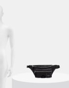 CALVIN KLEIN чанта за кръста мъжка от имитация на кожа черна LV04D3427G