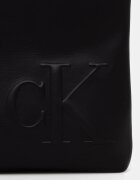 CALVIN KLEIN Чанта за рамо мъжка от имитация на кожа черна LV04D3344G