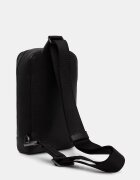 CALVIN KLEIN чанта за врата мъжка от имитация на кожа черна LV04D3292G