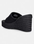 CALVIN KLEIN чехли дамски WEDGE ESPAD 70 CANVAS MG черни HW0HW03282