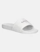 CALVIN KLEIN Чехли Jeans SLIDE MONOGRAM WN LOGO CK