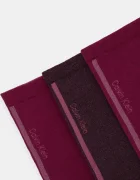 CALVIN KLEIN Чорапи (3 чифта) в бордо 701235369