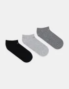 CALVIN KLEIN чорапи дамски 3 броя сиви 701234369