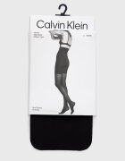 CALVIN KLEIN Чорапогащи в черно 701218756